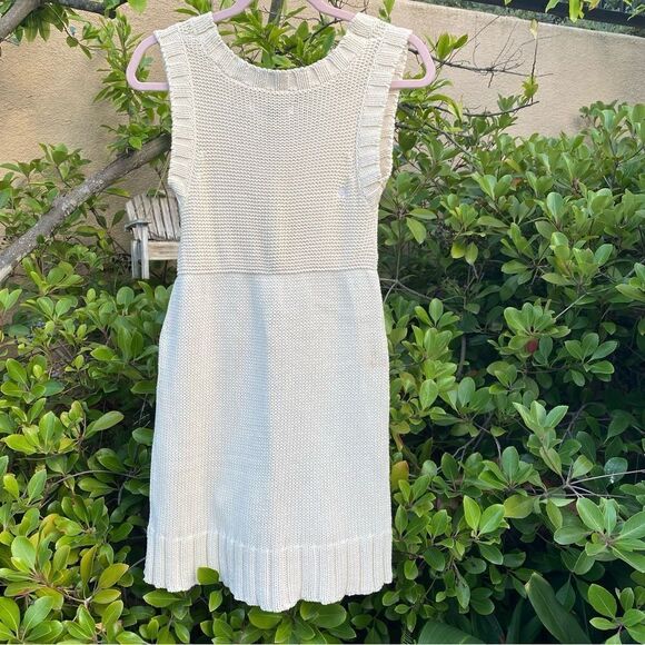 👚VOLCOM Ivory Knit Sweater Dress/Tunic Size XS - Picture 2 of 8